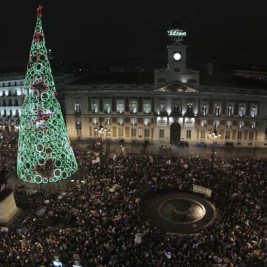 Uvas en la Puerta del Sol