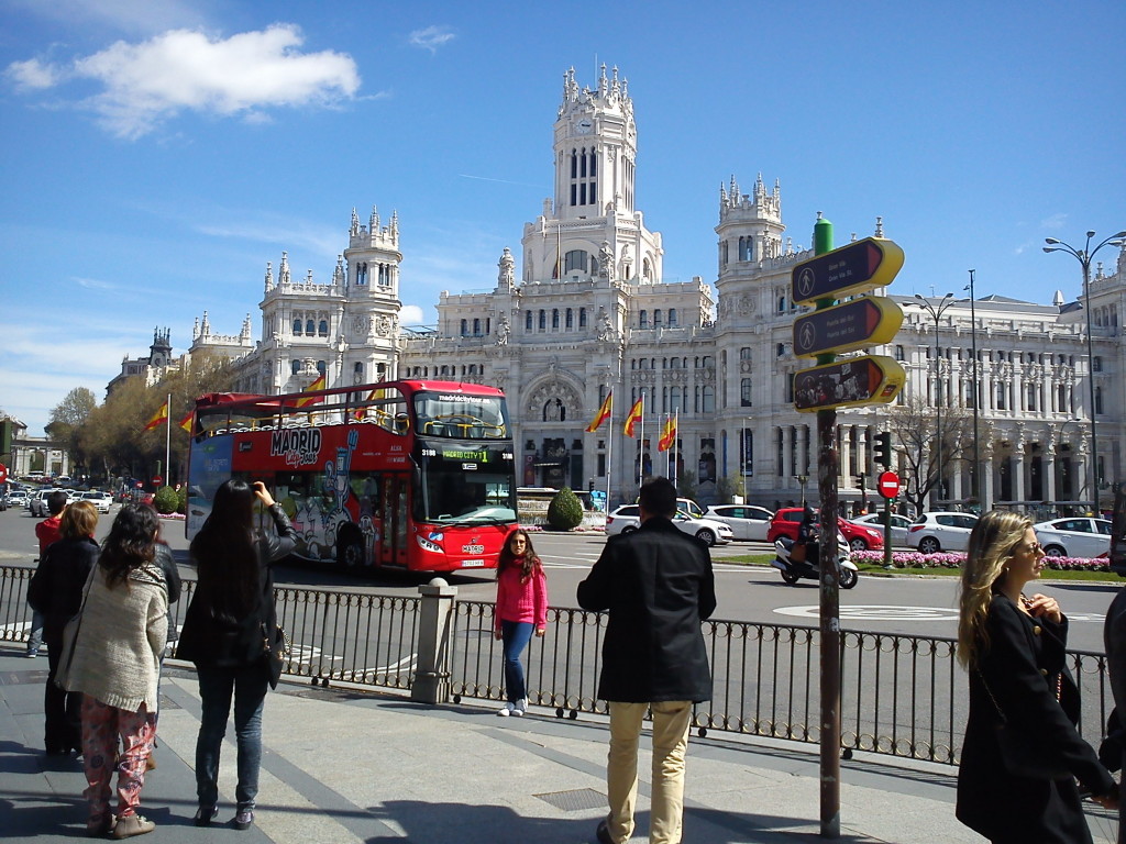 Turistas en la Comunidad de Madrid 