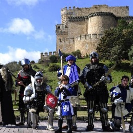 Lucha medieval en el Castillo de Manzanares el REal